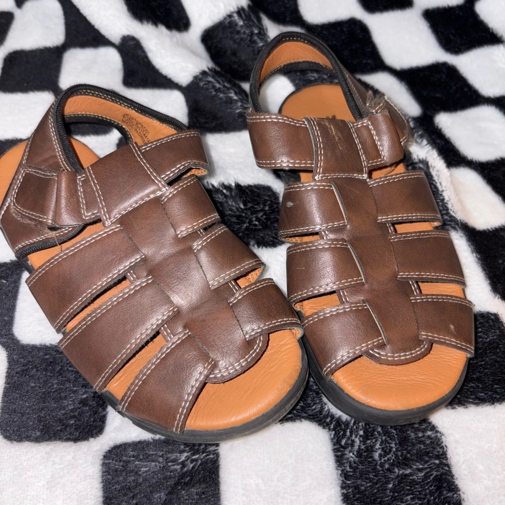 Brown Kids Sandals